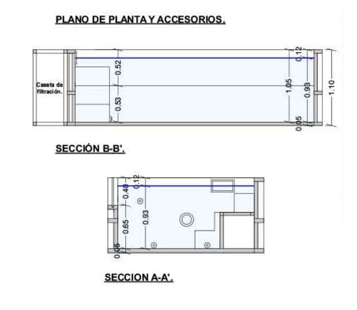 Piscine Élevée Acier Rigide ILU PRO 235