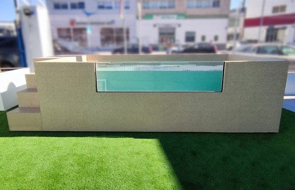 Piscine Élevée Acier Rigide ILU PRO 235