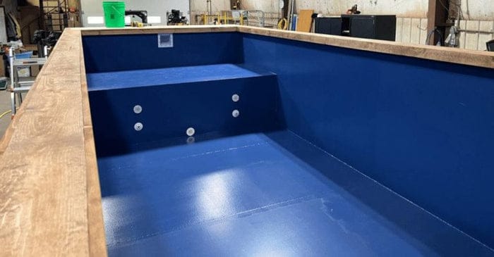 Piscine Conteneur 20 Pieds — Fabrication Soudée