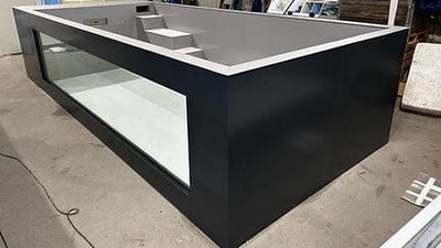 Piscine Élevée WPC — Modèle Leo