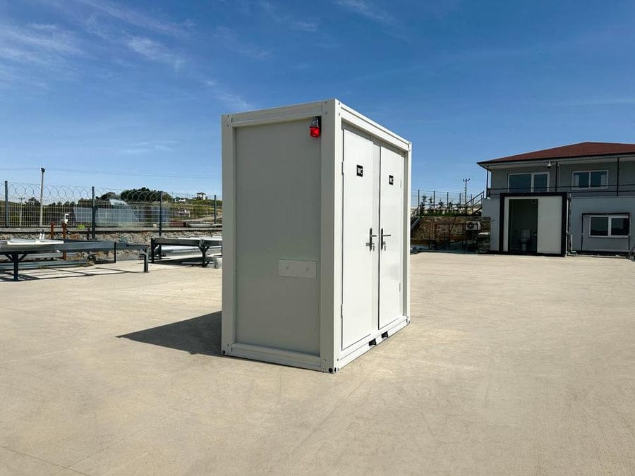 Conteneur Sanitaire Double WC (220 x 120 cm)