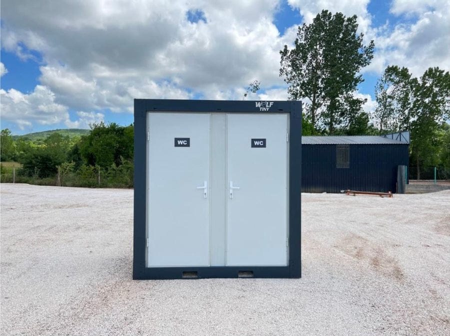 Conteneur Sanitaire WC Double (120 x 220 cm) — Neuf