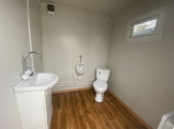 Conteneur Sanitaire Double Cabine WC
