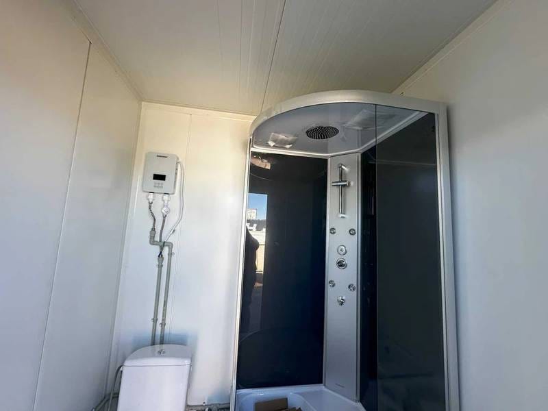 Conteneur Sanitaire WC, Douche et Urinoir